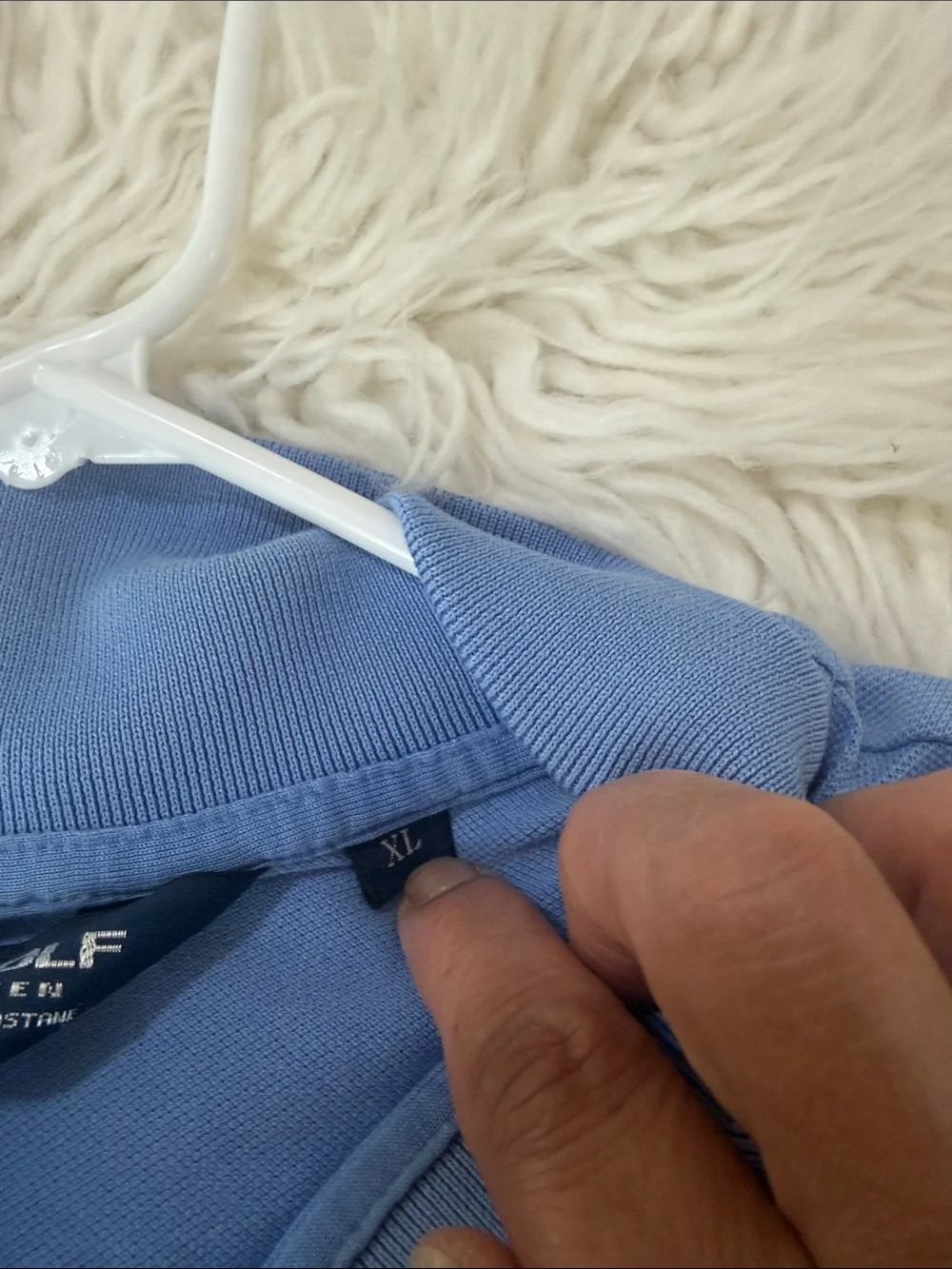 Polo by Ralph Lauren Light Blue Men's Polo Shirt .Size XL NWOT